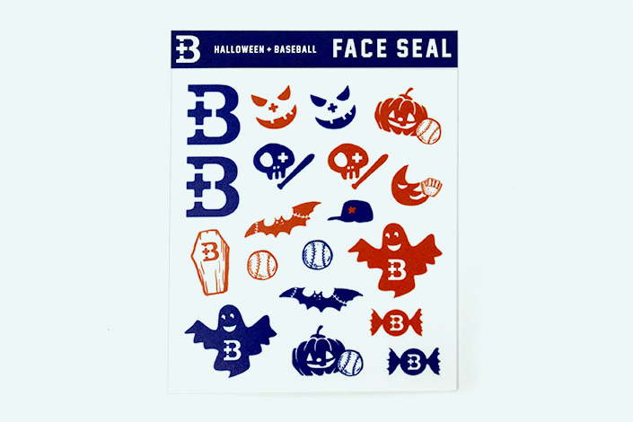 BAYSTARS +B HALLOWEEN FACE SEAL